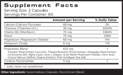Osmosis Elevate Ingredients