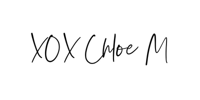 xox Chloe M signature